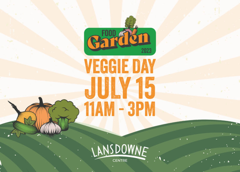 veggie day july 15th lansdowne centre
