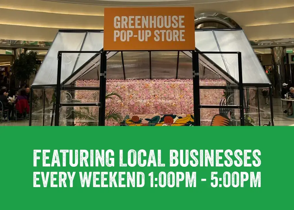 greenhouse pop up store