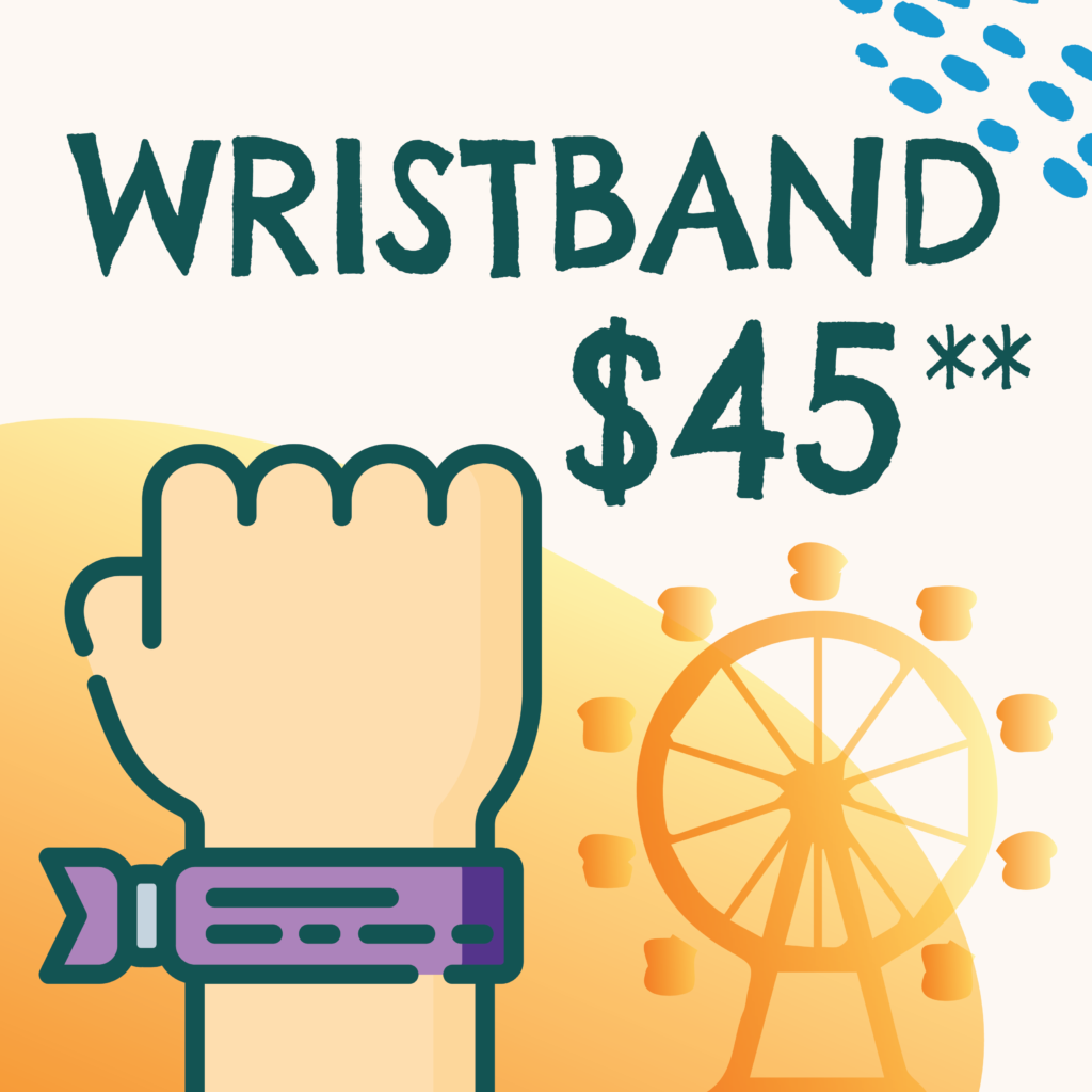 carnival wristband $45 lansdowne