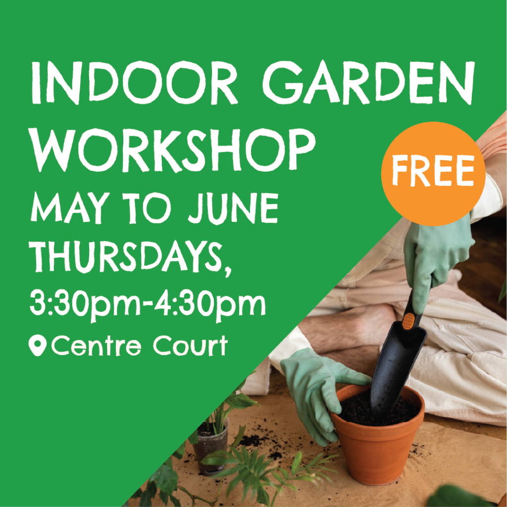 Free Indoor Garden Workshop Lansdowne