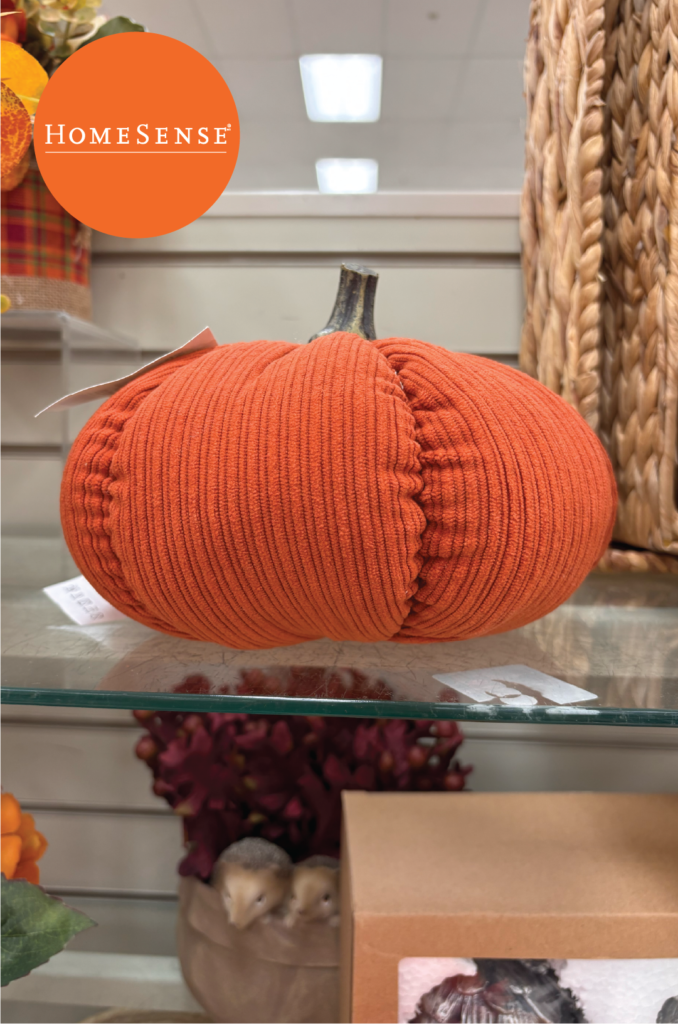 homesense pumpkin pillow