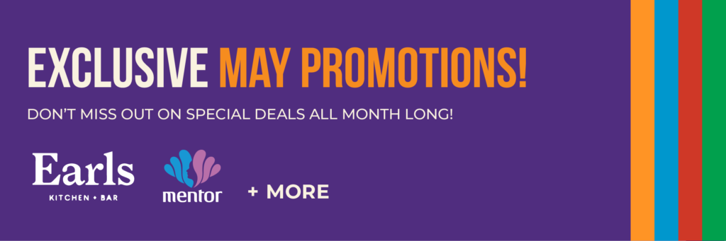 Exclusive may promotions Earls, Mentor hair and more