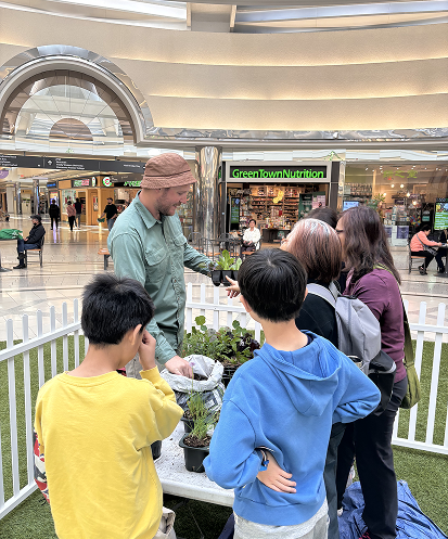 Lansdowne Centre food garden schedule for May 2025